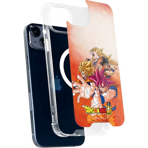 Dragon Ball Super Goku Evolution iPhone 13 MagSafe Case