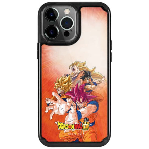 Dragon Ball Super Goku Evolution iPhone Cases