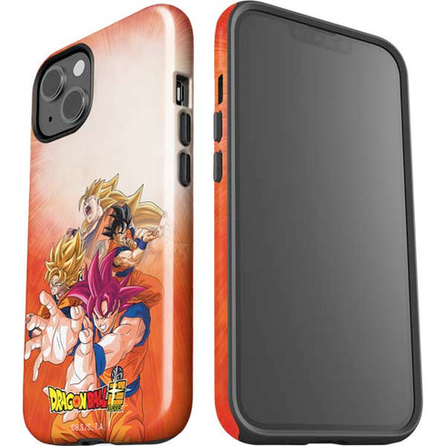 Dragon Ball Super Goku Evolution iPhone 14 Impact Case