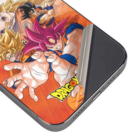 Dragon Ball Super Goku Evolution iPhone 14 Pro Max Skin