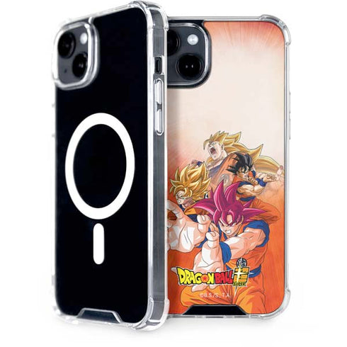 Dragon Ball Super Goku Evolution iPhone 15 MagSafe Case