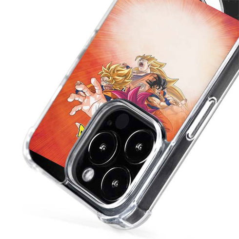 Dragon Ball Super Goku Evolution iPhone 15 Pro MagSafe Case