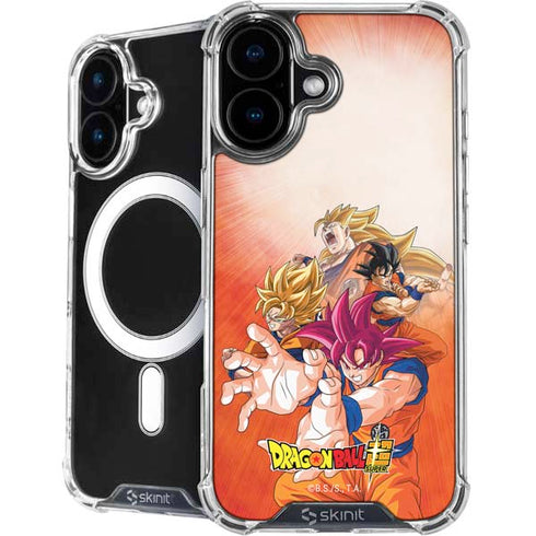 Dragon Ball Super Goku Evolution iPhone 16 MagSafe Case