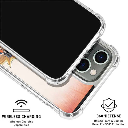 Dragon Ball Super Goku Evolution iPhone 16 Pro Clear Case