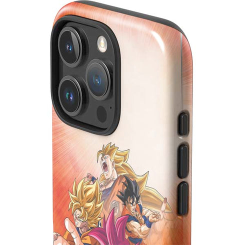 Dragon Ball Super Goku Evolution iPhone 16 Pro Max Impact Case