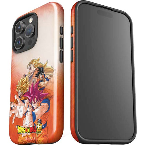 Dragon Ball Super Goku Evolution iPhone 16 Pro Max Impact Case