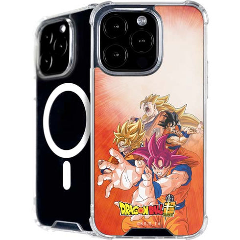 Dragon Ball Super Goku Evolution iPhone 16 Pro Max MagSafe Case