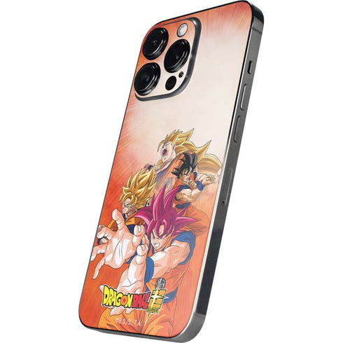 Dragon Ball Super Goku Evolution iPhone 16 Pro Max Skin