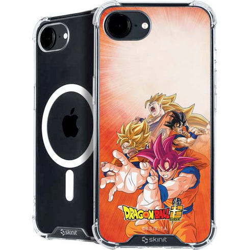 Dragon Ball Super Goku Evolution iPhone 16e MagSafe Case