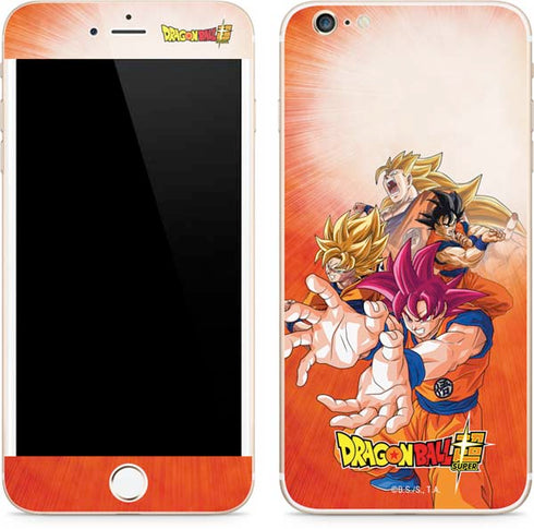 Dragon Ball Super Goku Evolution iPhone 6/6s Plus Skin
