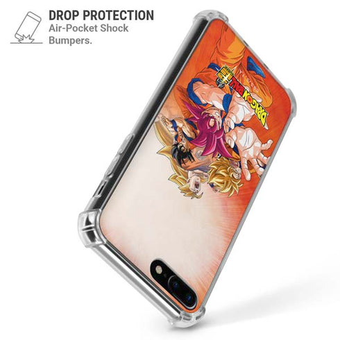Dragon Ball Super Goku Evolution iPhone 7/8 Plus Clear Case