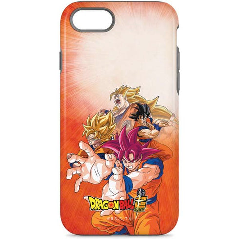 Dragon Ball Super Goku Evolution iPhone Cases