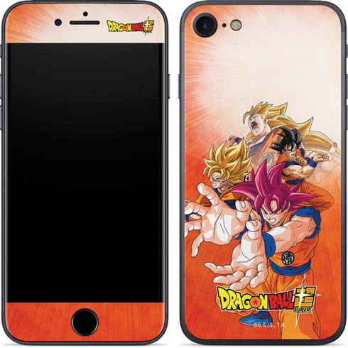 Dragon Ball Super Goku Evolution iPhone 8 Skin