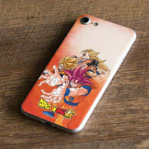Dragon Ball Super Goku Evolution iPhone 8 Skin