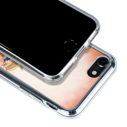 Dragon Ball Super Goku Evolution iPhone SE (2nd & 3rd Gen) Clear Case