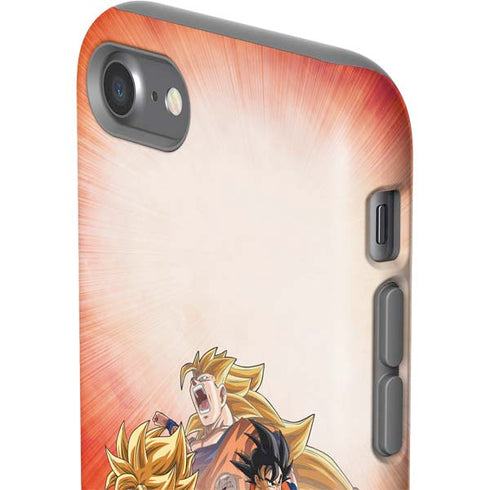 Dragon Ball Super Goku Evolution iPhone SE (2nd & 3rd Gen) Pro Case