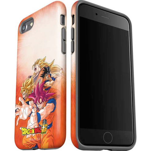 Dragon Ball Super Goku Evolution iPhone SE (2nd & 3rd Gen) Pro Case