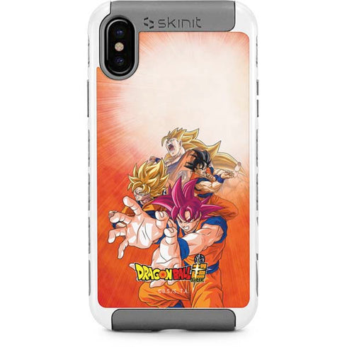 Dragon Ball Super Goku Evolution iPhone Cases