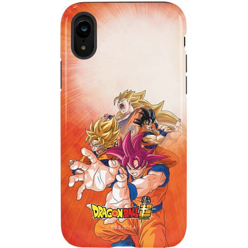 Dragon Ball Super Goku Evolution iPhone XR Pro Case