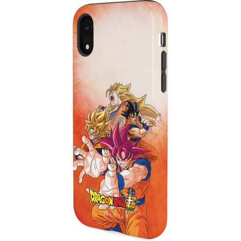 Dragon Ball Super Goku Evolution iPhone XR Pro Case