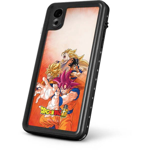 Dragon Ball Super Goku Evolution iPhone XR Waterproof Case