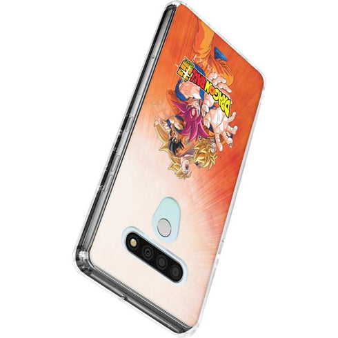 Dragon Ball Super Goku Evolution LG Stylo 6 Clear Case