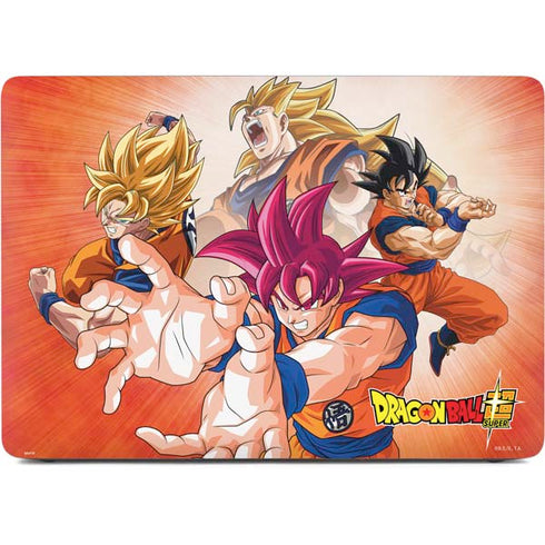 Dragon Ball Super Goku Evolution Apple MacBook Air Skin