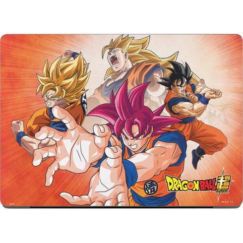 Dragon Ball Super Goku Evolution Apple MacBook Pro 14-inch Skin