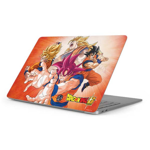 Dragon Ball Super Goku Evolution Apple MacBook Pro 16-inch Skin