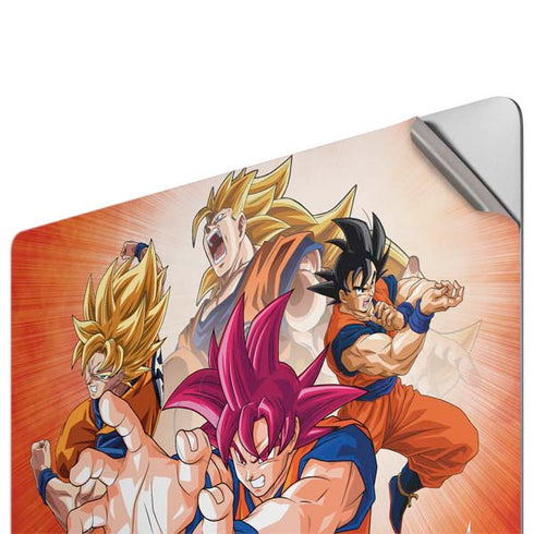 Dragon Ball Super Goku Evolution Apple MacBook Pro 16-inch Skin
