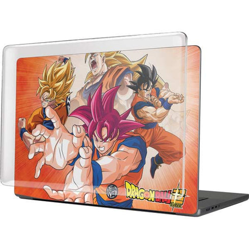 Dragon Ball Super Goku Evolution MacBook Cases