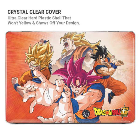 Dragon Ball Super Goku Evolution MacBook Pro 16in (2021-25) Case plus Skin