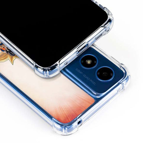 Dragon Ball Super Goku Evolution Moto G 5G (2024) Clear Case