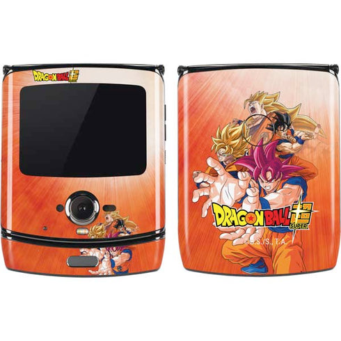 Dragon Ball Super Goku Evolution Motorola RAZR Skin