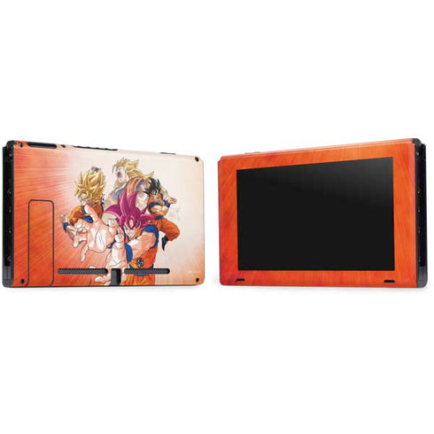 Dragon Ball Super Goku Evolution Nintendo Switch Bundle Skin