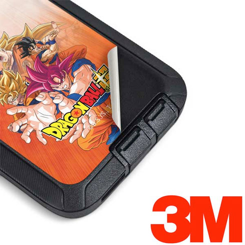 Dragon Ball Super Goku Evolution Otterbox Defender Galaxy Skin