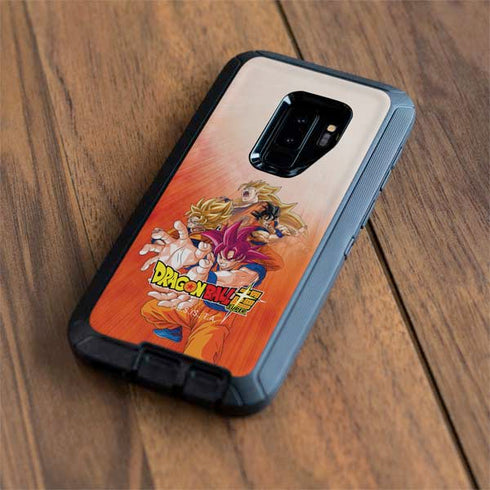 Dragon Ball Super Goku Evolution Otterbox Defender Galaxy Skin