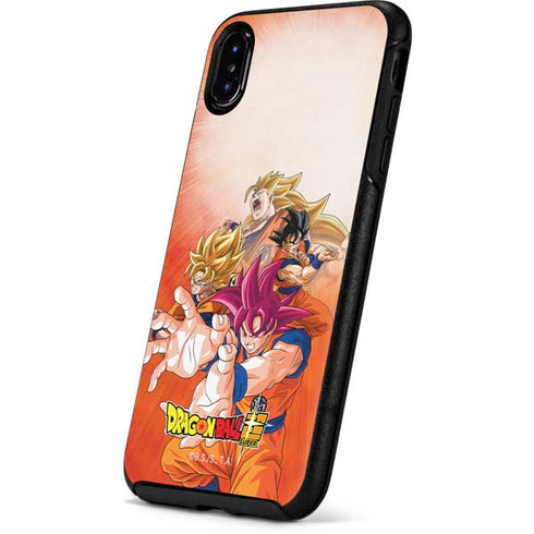 Dragon Ball Super Goku Evolution Otterbox Symmetry iPhone Skin