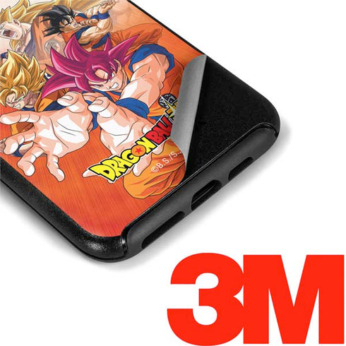 Dragon Ball Super Goku Evolution Otterbox Symmetry iPhone Skin
