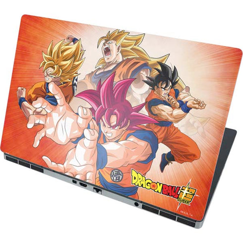 Dragon Ball Super Goku Evolution Dell Precision Skin