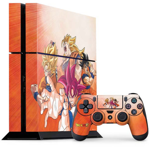 Dragon Ball Super Goku Evolution PlayStation PS4 Skins