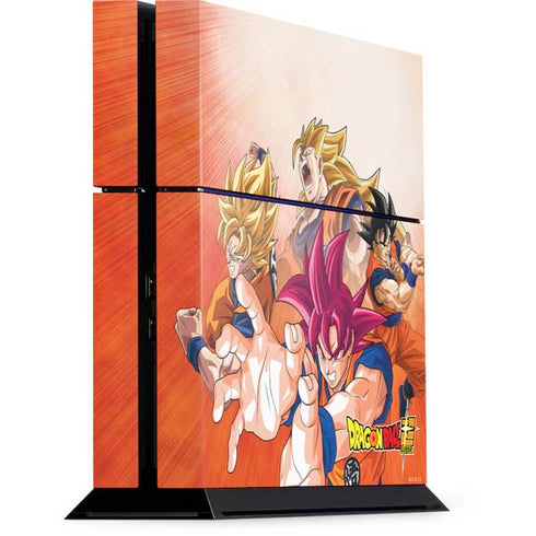 Dragon Ball Super Goku Evolution PS4 Console Skin