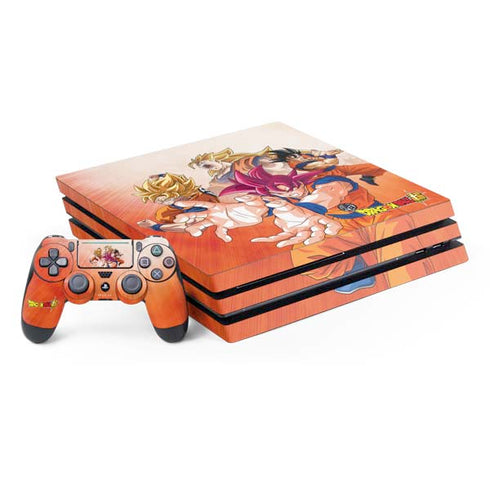 Dragon Ball Super Goku Evolution PlayStation PS4 Skins