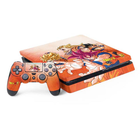 Dragon Ball Super Goku Evolution PS4 Slim Bundle Skin