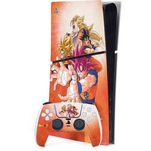 Dragon Ball Super Goku Evolution PlayStation PS5 Skins