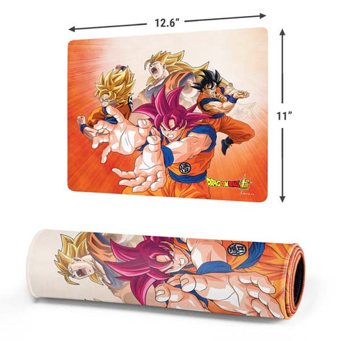 Dragon Ball Super Goku Evolution Gaming Mouse Pad