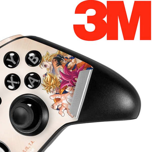 Dragon Ball Super Goku Evolution Xbox One Elite Controller Skin
