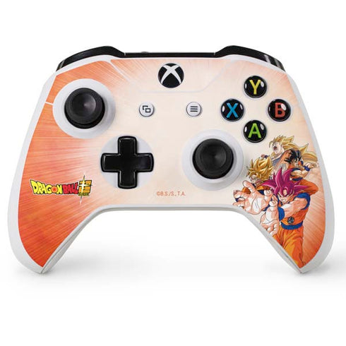 Dragon Ball Super Goku Evolution Xbox One S Controller Skin