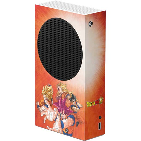 Dragon Ball Super Goku Evolution Xbox Series S Skins