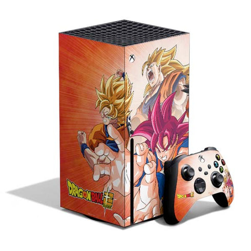 Dragon Ball Super Goku Evolution Xbox Series X Skins